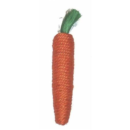 GLOBAL KNOWLEDGE TRAINING Sisal Carrot Toy- Assorted - 03251 89148